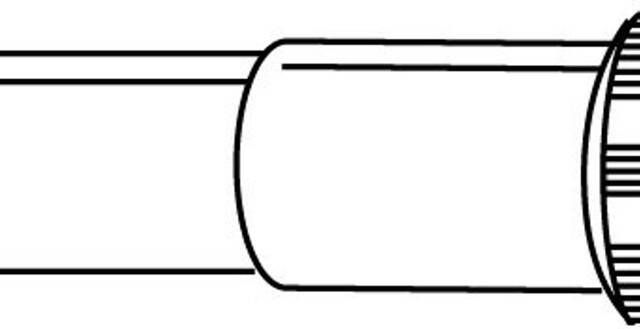 Viega aansluitpijp 5 4 x32mm voor aansluiting op afvoerbuis nikkel 117788