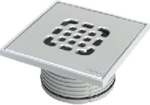 Viega Advantix opzet en verlengstuk voor vloerput 150x150mm met O ring niet geschroefd kunststof frame grijs 555221