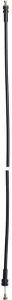 Viega kabel voor badwaste 725 mm zwart 160418