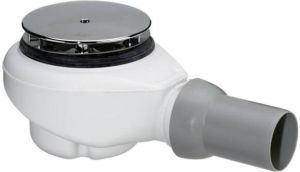Viega Tempoplex plus afvoerplug voor douchebak 90 mm. 0.85l s. Chroom