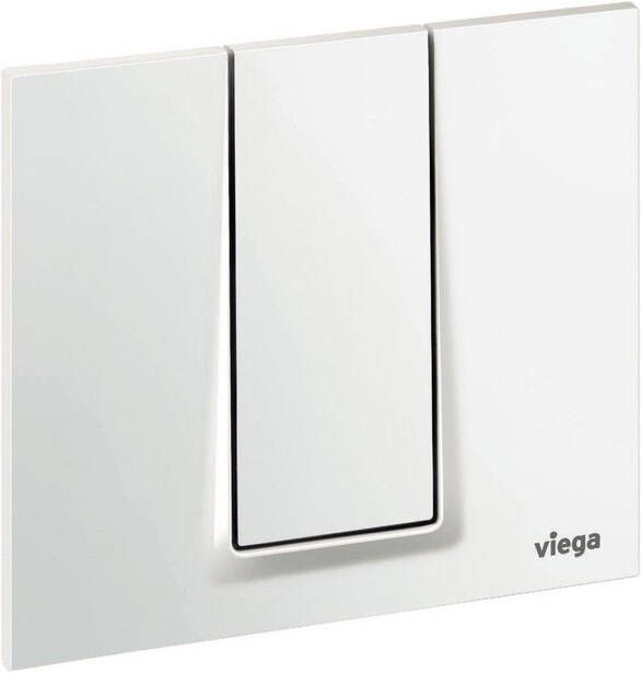 Viega Visign for style 14 urinoir bedieningsplaat wit 654566
