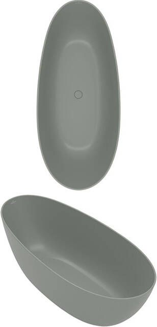 Villeroy & Boch Antao Vrijstaand bad 170x75cm mat morning Green (groen) ubq170tao7v-al