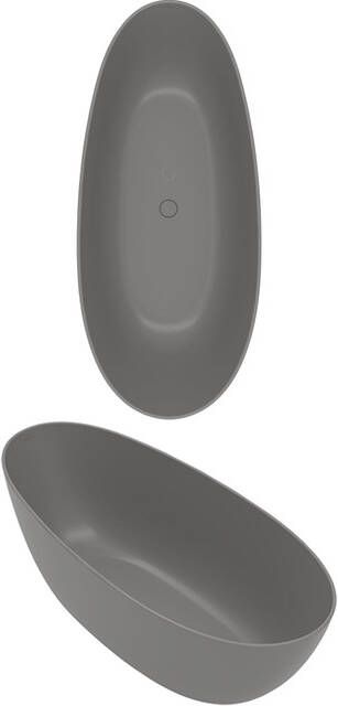 Villeroy & Boch Antao Vrijstaand bad 170x75cm met badvuller SilentFlow mat Morning Green (groen) ubq170tao7tv-al