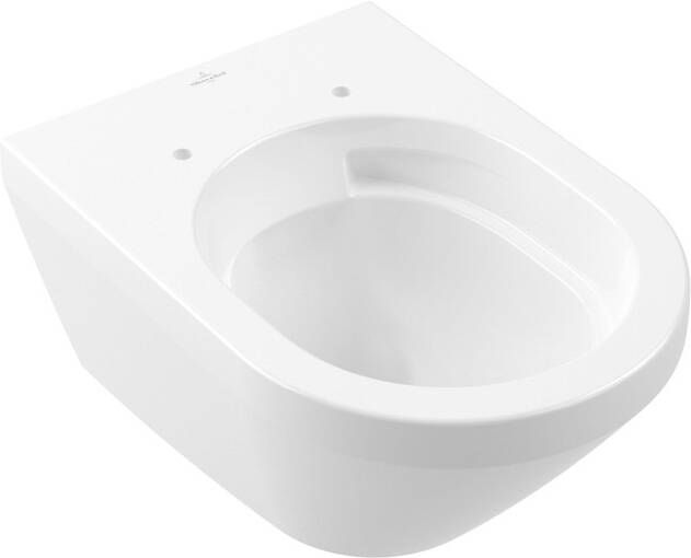Villeroy & Boch Architectura randloos toilet CeramicPlus met TwistFlush rond wit glans