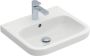 Villeroy & Boch Architectura wastafel 55x47cm met kraangat met overloop cermic+ wit 418855R1 - Thumbnail 1