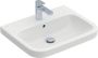 Villeroy & Boch Architectura wastafel 60x47cm met kraangat met overloop cermic+ wit 418860R1 - Thumbnail 1