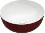 Villeroy & Boch Artis opzetwastafel 43cm rond bordeaux 417943bcs9 - Thumbnail 1