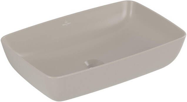 Villeroy & Boch Artis opzetwastafel 58x38cm z krgt almond C+ 417258am