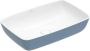 Villeroy & Boch Artis opzetwastafel rechthoekig 58x38x12.5cm zonder kraangat zonder overloop ocean 417258BCW2 - Thumbnail 1