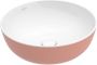 Villeroy & Boch Artis opzetwastafel rond Ø43x12.5cm zonder kraangat zonder overloop powder 417943BCT0 - Thumbnail 1