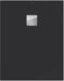 Villeroy & Boch Excello douchevloer 100x80cm polyurethaan acryl Anthracite uda1080exc2v-1s - Thumbnail 1