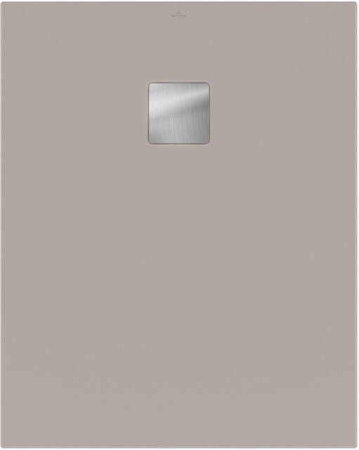 Villeroy & Boch Excello douchevloer 100x80cm polyurethaan acryl Grey uda1080exc2v-3s