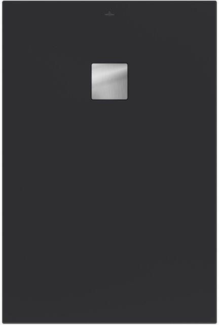 Villeroy & Boch Excello douchevloer 120x80cm polyurethaan acryl Anthracite uda1280exc2v-1s