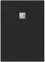 Villeroy & Boch Excello douchevloer 140x100cm polyurethaan acryl Nature Anthracite uda1410exc2v-1n - Thumbnail 1