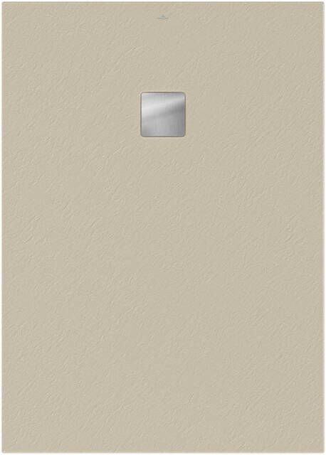 Villeroy & Boch Excello douchevloer 140x100cm polyurethaan acryl Nature Creme UDA1410EXC2V-2N