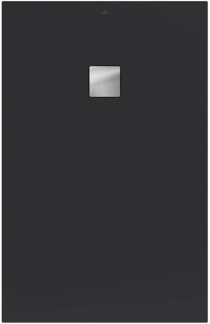 Villeroy & Boch Excello douchevloer 140x90cm polyurethaan acryl Anthracite uda1490exc2v-1s