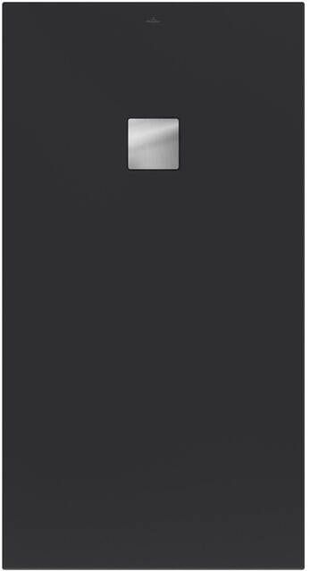 Villeroy & Boch Excello douchevloer 150x80cm polyurethaan acryl Anthracite uda1580exc2v-1s