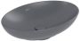 Villeroy & Boch Loop & Friends Opzetwastafel 560 x 380 x 120 mm Grafiet CeramicPlus met overloop ongeslepen - Thumbnail 1