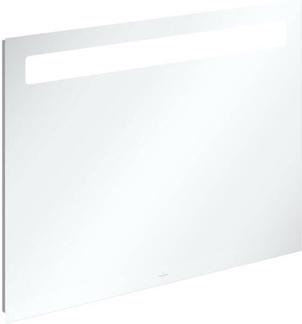 Villeroy & Boch More To See spiegel met geïntegreerde LED verlichting horizontaal 3 voudig dimbaar 100x75x4.7cm A4291000