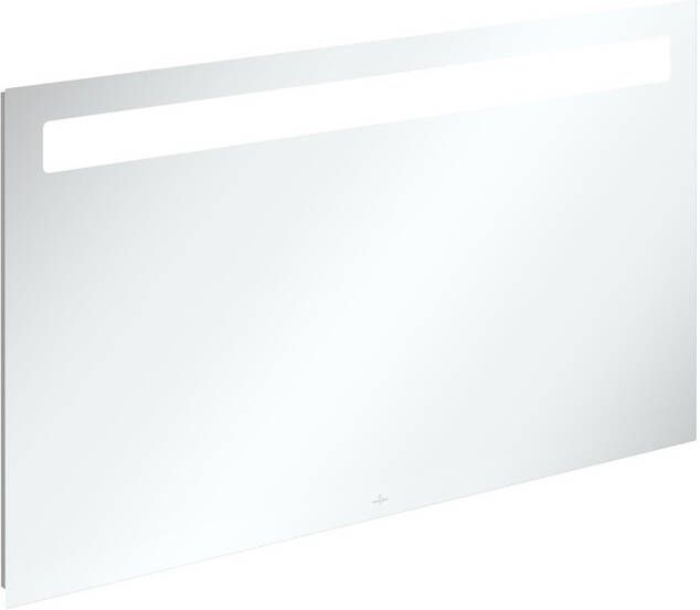 Villeroy & Boch More To See spiegel met geïntegreerde LED verlichting horizontaal 3 voudig dimbaar 130x75x4.7cm A4291300