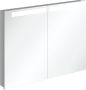 Villeroy & Boch My View In inbouw spiegelkast met LED verlichting 3 voudig dimbaar met 2 deuren 100.1x74.7x10.7cm A4351000 - Thumbnail 1