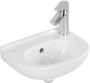 Villeroy & Boch O.novo Compact fontein 36x27 5cm met overloop en doortikbaar kraangat ceramic+ wit 536036R1 - Thumbnail 1