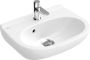 VILLEROY&BOCH Villeroy&amp Boch O.Novo keramische fontein 450x350mm uittikbare kraangaten links en rechts wit - Thumbnail 1