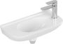 Villeroy & Boch O.novo Compact fontein 50x25cm zonder overloop en doortikbaar kraangat wit 53615101 - Thumbnail 1