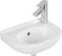 VILLEROY&BOCH Villeroy&amp Boch O.Novo keramische fontein. Afmeting 360x275mm. Met overloop en 1 kraangat rechts. Kleur wit. - Thumbnail 1