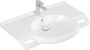 Villeroy & Boch O.novo Vita wastafel Vita met 1 kraangat met overloop 80x55cm ceramic+ wit 412080R1 - Thumbnail 1