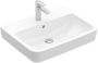 Villeroy & Boch O.novo wastafel geschikt voor 3-gats mengkraan met overloop en AntiBac CeramicPlus 17 5 x 60 x 46 cm wit alpin - Thumbnail 1