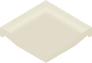 Villeroy & Boch Pro architectura 3.0 vloertegel hoek 10x10cm 6mm mat R10 cream white 2609c2110010