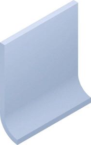 Villeroy & Boch Pro architectura 3.0 vloertegel plint 10x10cm 6mm mat R10 icy blue 2072c2440010