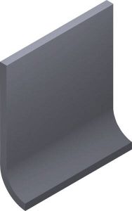 Villeroy & Boch Pro architectura 3.0 vloertegel plint 10x10cm 6mm mat R10 iron grey 2072c2660010