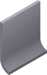 Villeroy & Boch Pro architectura 3.0 vloertegel plint 10x10cm 6mm mat R10 iron grey 2072c4660010
