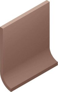 Villeroy & Boch Pro architectura 3.0 vloertegel plint 10x10cm 6mm mat R10 toffee brown 2072c2810010