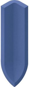 Villeroy & Boch Pro architectura 3.0 vloertegel plint 2x10cm 6mm mat ocean blue 2073c2400010