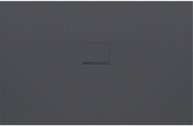Villeroy & Boch Squaro Infinity Rechthoekige douchevloer 1000 x 900 x 40 mm Anthracite