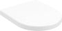 Villeroy & Boch Subway 2.0 closetzitting quickrelease softclose stone white (mat wit) 9955c3rw - Thumbnail 1