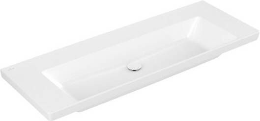 Villeroy & Boch Subway 3.0 Meubelwastafel 1300 x 470 x 170 mm Wit Alpin zonder overloop ongeslepen
