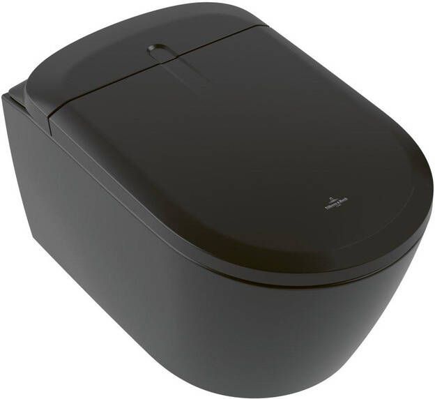Villeroy & Boch Supreo Douche WC ladydouche geurafzuiging spoelrandloos pure black v16en2r7
