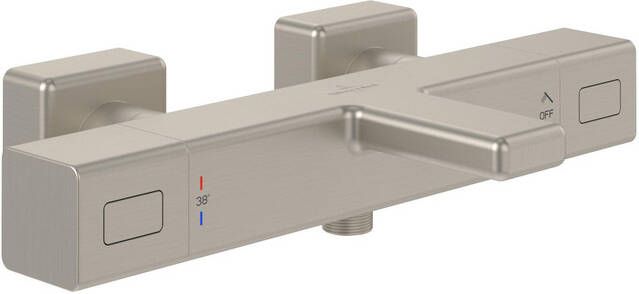 Villeroy & Boch Universal Taps & Fittings Badkraan thermostatisch Matt Brushed Nickel (RVS) TVT00000200064