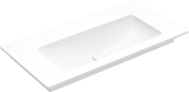 Villeroy & Boch Venticello meubelwastafel 100x50 cm zonder kraangat met overloop wit