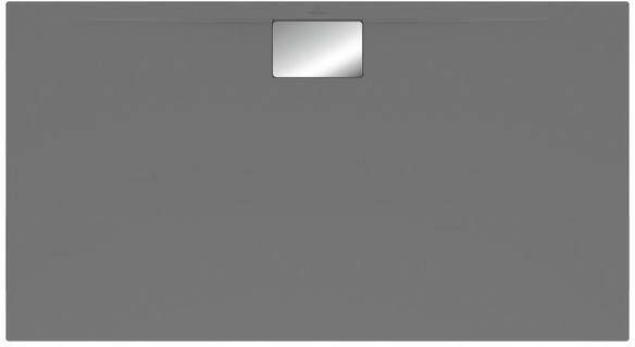 Villeroy & Boch Villeroy en boch Architectura douchebak 160x90x1.5cm metalrim antraciet UDA1690ARA215V-1S