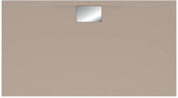 Villeroy & Boch Villeroy en boch Architectura douchebak 160x90x1.5cm metalrim bruin uda1690ara215v-4s