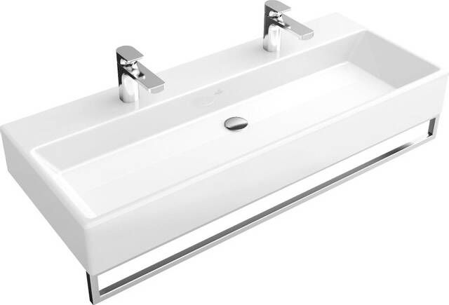 Villeroy & Boch Villeroy en Boch Memento handdoekhouder inclusief bevestiging 92 13cm glans RVS 874992d7