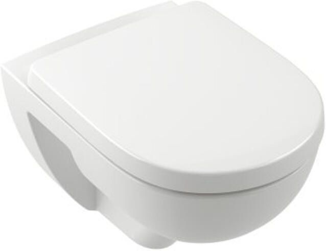 Villeroy & Boch O.novo wandcloset 52cm Twistflush anti-bacterieel CeramicPlus wit 5660c0t2