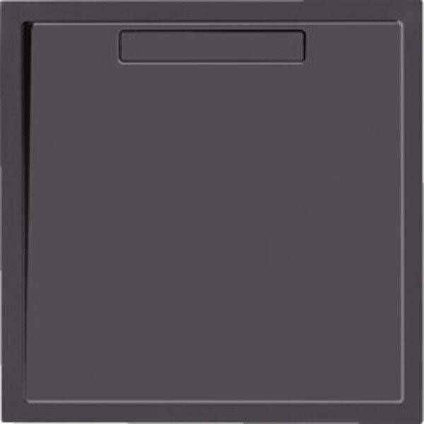 Villeroy & Boch Squaro Super Flat rechthoekige douchevloer inclusief ondersteuning 1 8 x 120 x 90 cm antraciet - Foto 3