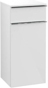Villeroy & Boch Villeroy en boch Venticello lage kast 40.4x37.2x86cm deur rechts met 1 lade glossy wit A95011DH