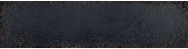 Viva Metal Brick Wandtegel 6x24cm 9.5mm Black 1667523